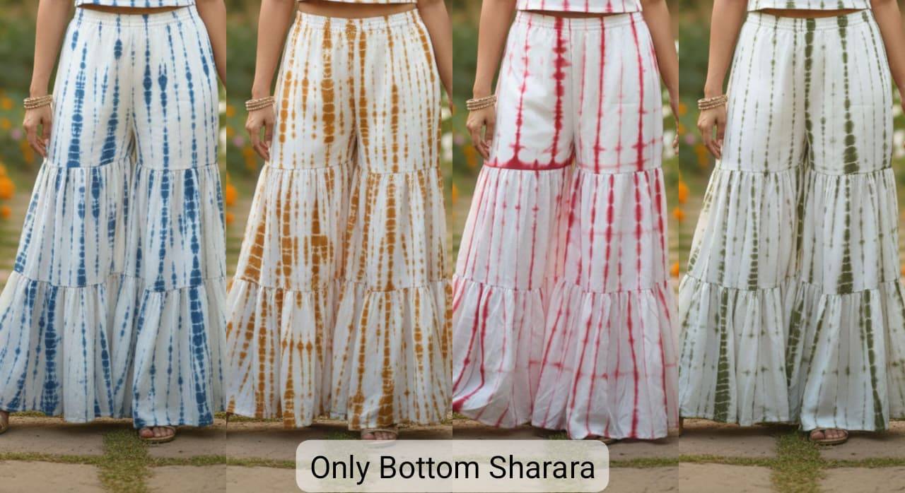 Sharara Wear By Fashid Beautiful Festive Collection Casuals Wear Bottom At Wholesale Price